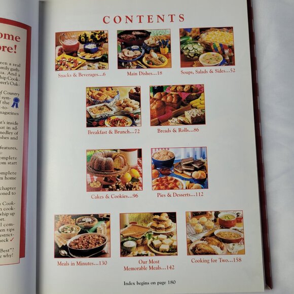 Vintage Best Country Cooking 1999 hardcover Taste Home Y2K cookbook 0898212561 - Picture 13 of 15